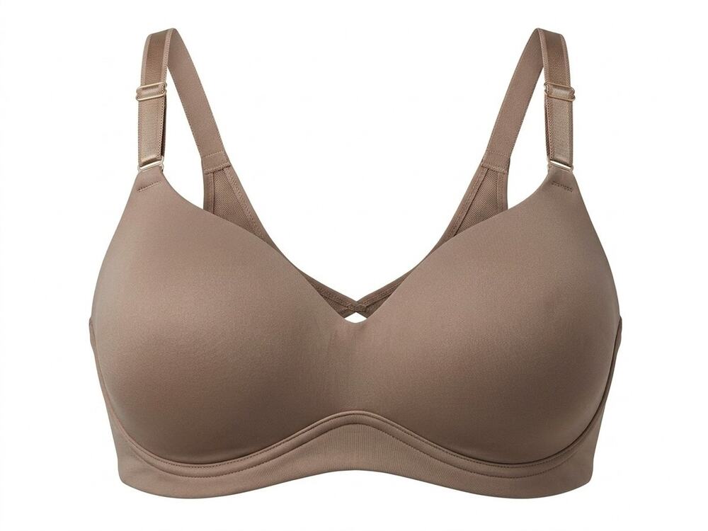 Torrid Dream Wire-Free Boost Push Up Smooth Straight Back 46D Nude/Beige